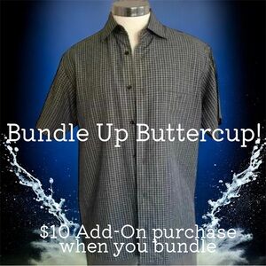 $10 Add-On ✅Men’s Joseph & Feiss Short Sleeve Shirt